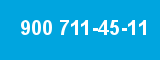 900 711-45-11 900 711-45-11